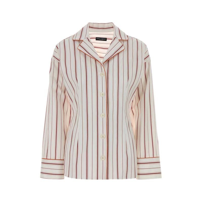 Dolce & Gabbana Women Embroidered Poplin Shirt